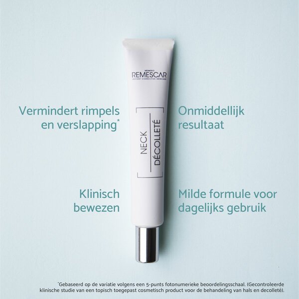 Remescar Hals & Décolleté Crème<br>40ml, alle huidtypes