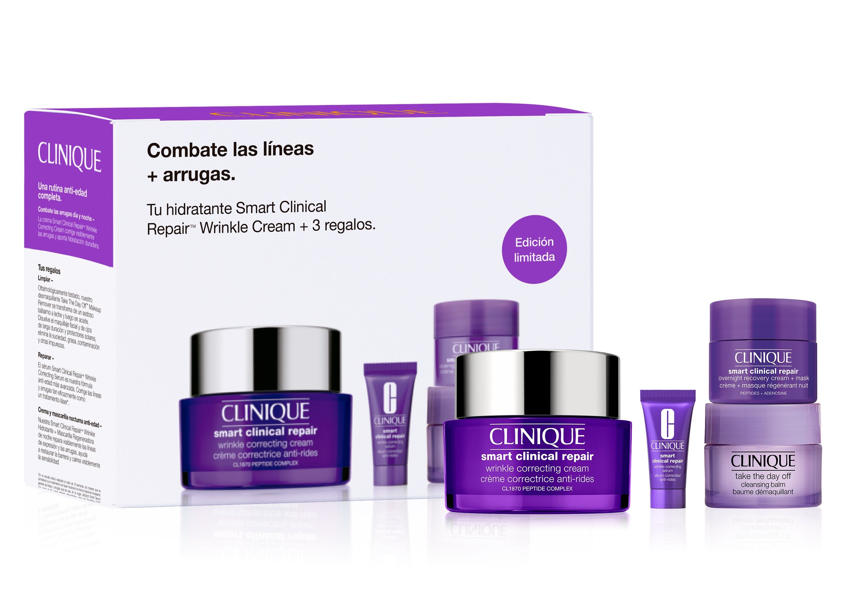 Darilni set kreme proti staranju Smart Clinical Repair s 3 darili Luksuzni darilni seti