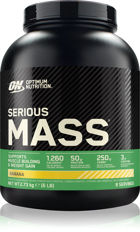 Optimum Nutrition Serious MASS eiwitrijk voedingssupplement voor het vergroten van spiermassa