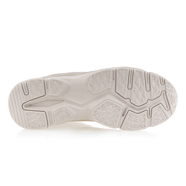 Zapatillas deportivas para mujer color beige.