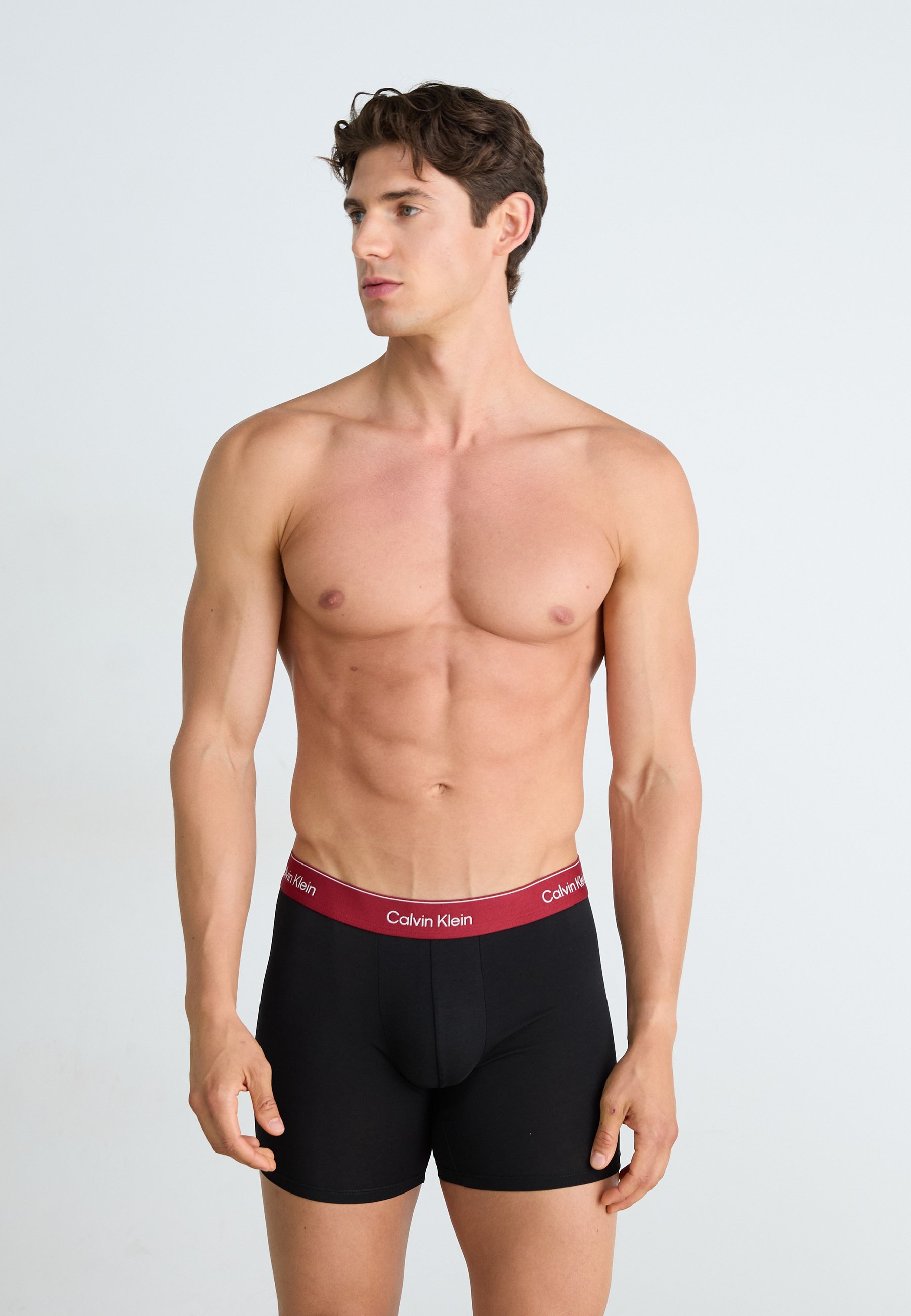 Calvin Klein Ondergoed 3-pack slips - Trunks - zwart/herfstbes/bevroren