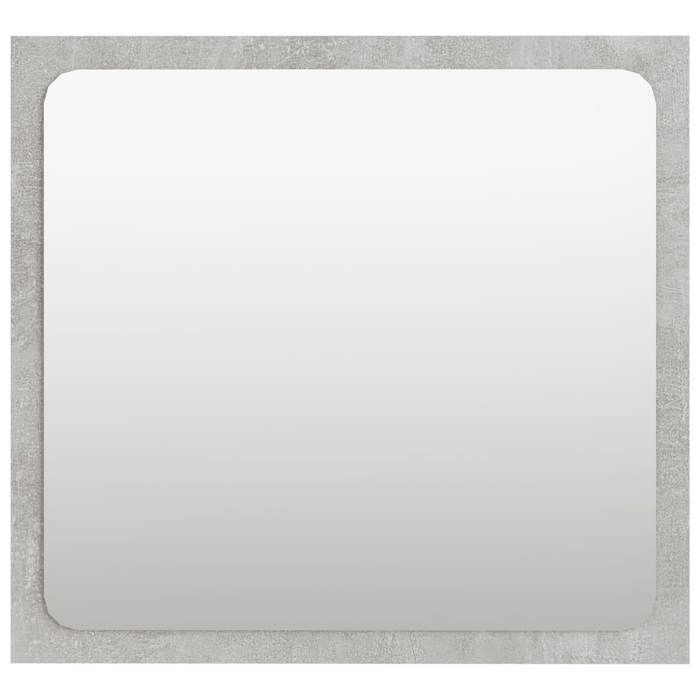 Grijze 3-delige badkamermeubelset, SARAZYJ, MODERN TOILET CABINET, betongrijs E1270