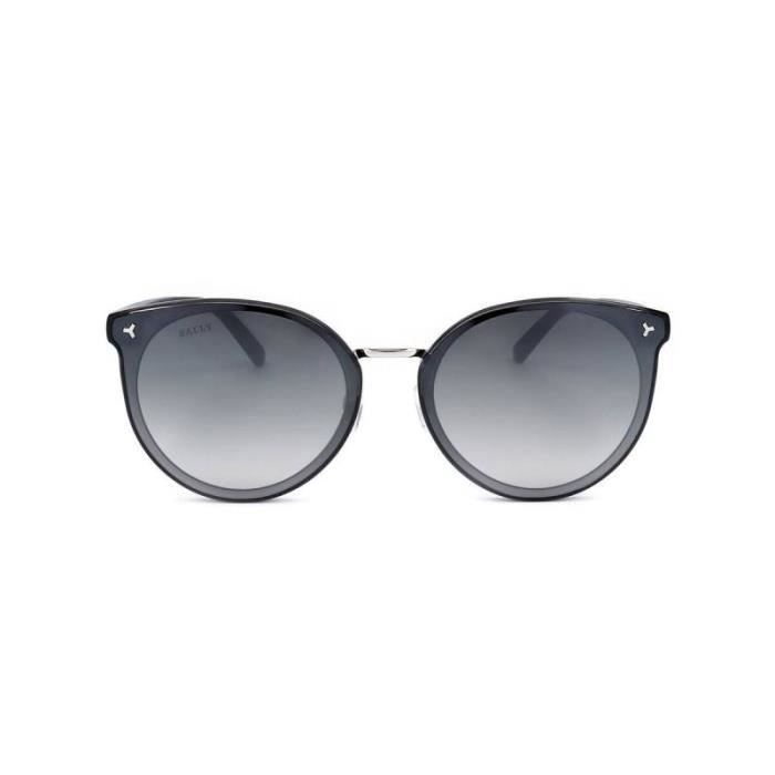 Lunettes de soleil Femme - Bally - BY0043-K - Gris - Plastique - Tendance