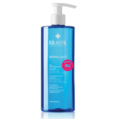 Rilastil Xerolact čisticí gel pro suchou pleť 700 ml 700 ml