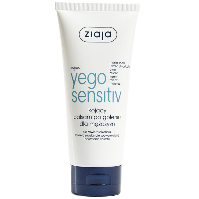 Ziaja verzachtende aftershavebalsem voor mannen 75 ml Yego Sensitiv
