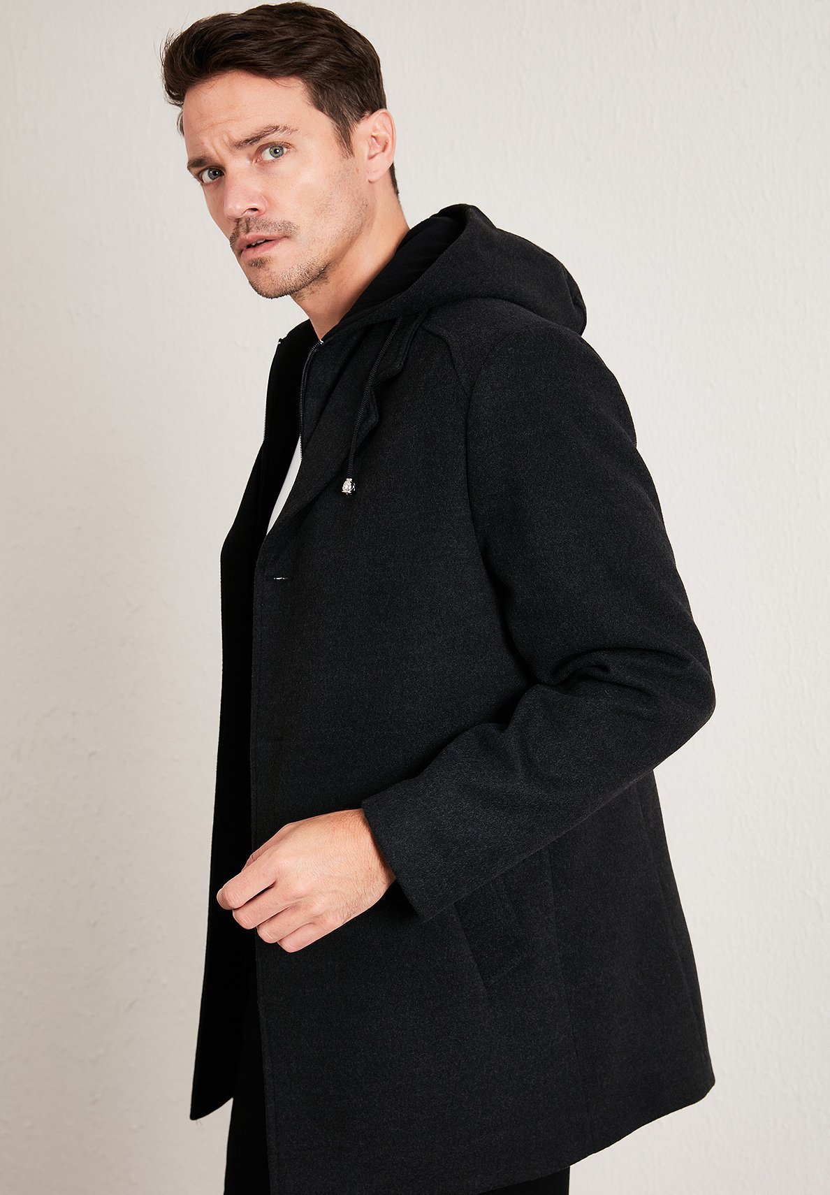 Cappotto Buratti Classic - colore fumé
