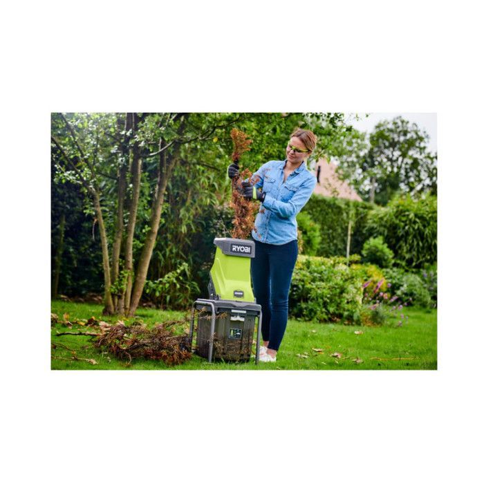 [JAMAIS UTILISÉ] Broyeur de végétaux RYOBI - RSH2545B - 2500W