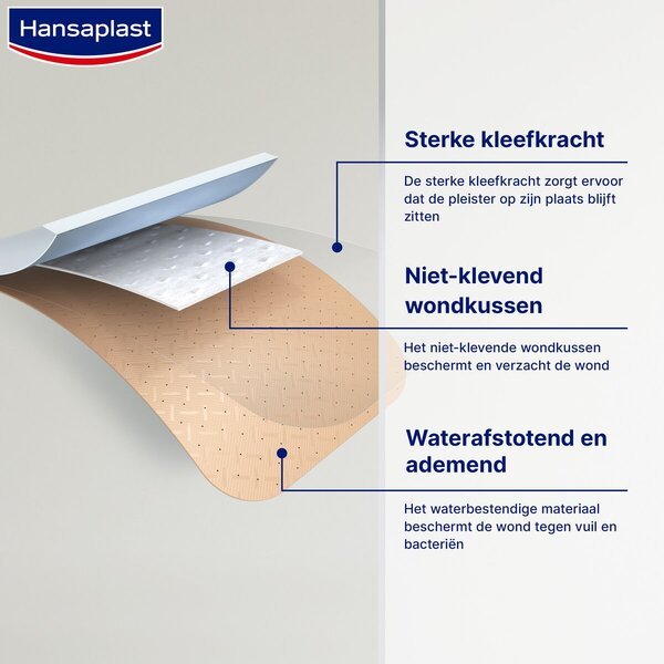 Hansaplast Universal plāksteri<br>Medicīnas ierīce - 40 gabali