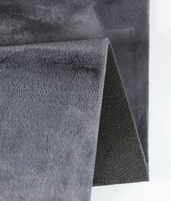 Tapis Salon - THE CARPET - Cosy - Lavable - Oeko-Tex - Anthracite - 240x340 cm
