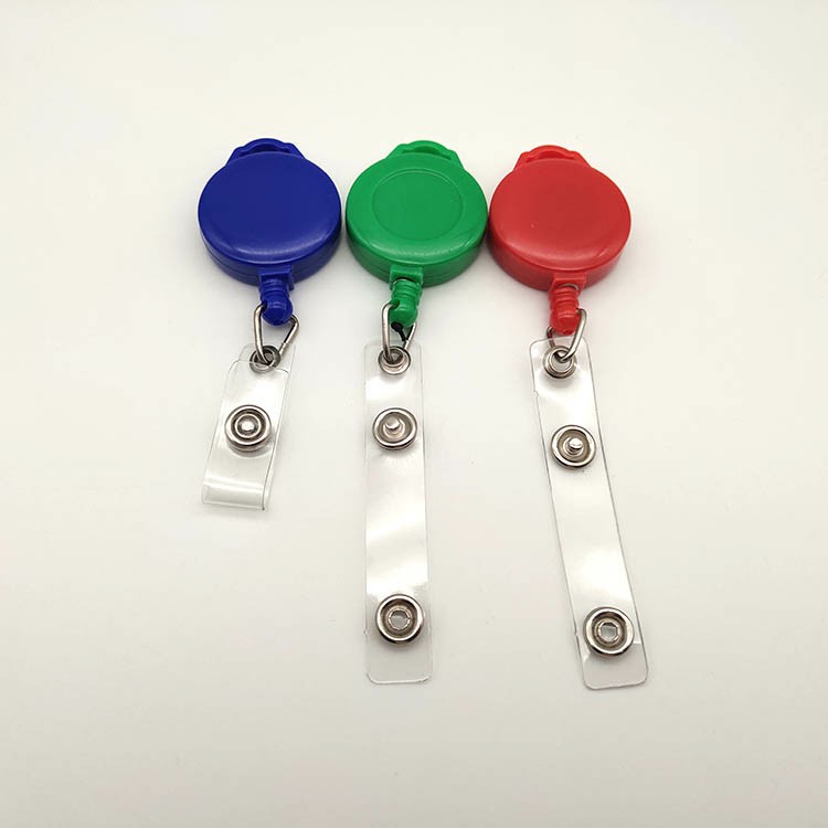 Popular nurse badge reels retractable id badge holder/yoyo badge reel retractable for gifts