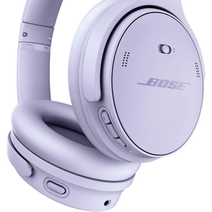 Bose QuietComfort Casque sans fil à réduction de bruit, Mauve Poudré - Édition Limitée