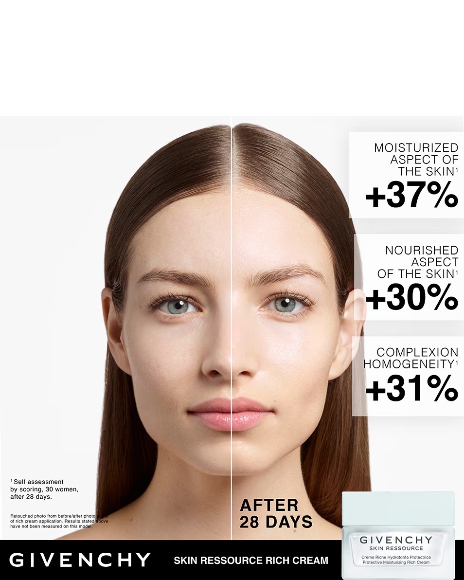 GIVENCHY COSMETICS SKIN RESSOURCE ΠΡΟΣΤΑΤΕΥΤΙΚΗ ΕΝΥΔΑΤΙΚΗ ΚΡΕΜΑ ΠΛΟΥΣΙΑΣ ΑΝΤΙΜΕΤΩΠΙΣΗΣ