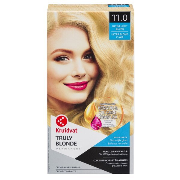 Kruidvat 11.0 Ultra svetlá blond krémová farba na vlasy