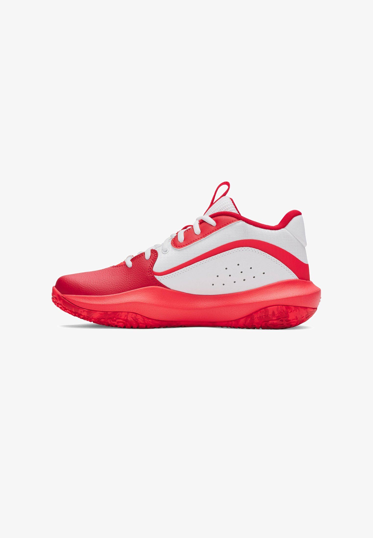 Under Armour LOCKDOWN 7 - Basketbalschoenen - wit
