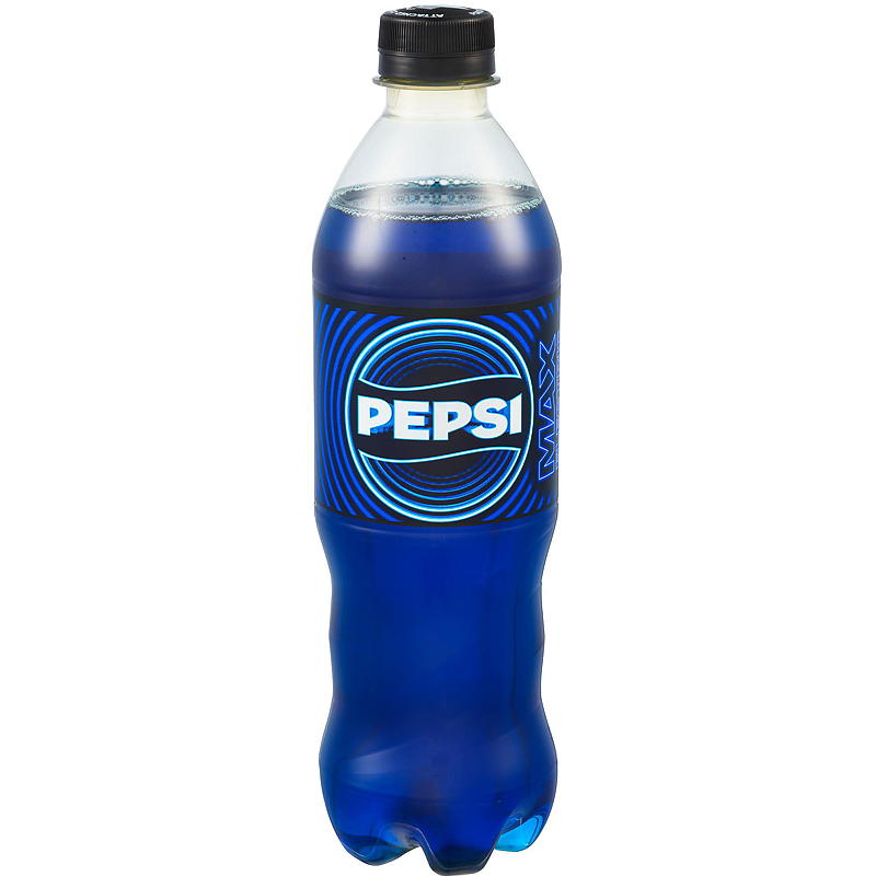 Pepsi Pepsi Max 0,5 l, elektrische zwarte fles