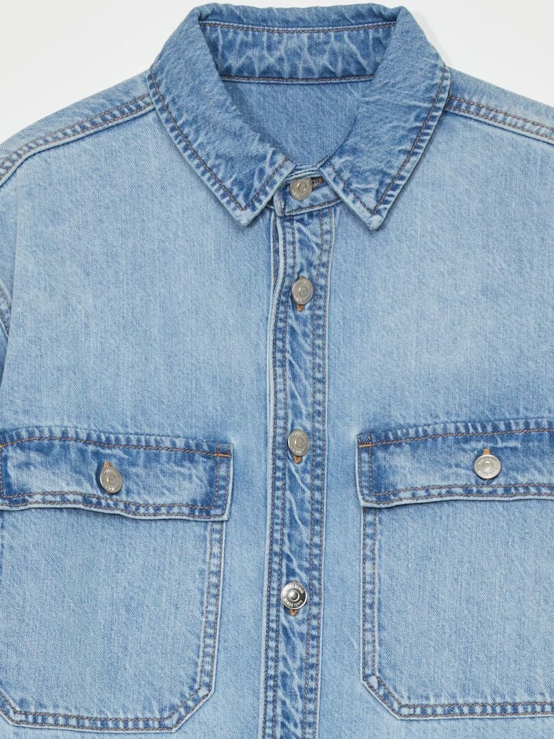 Sobrecamisa vaquera - AZUL