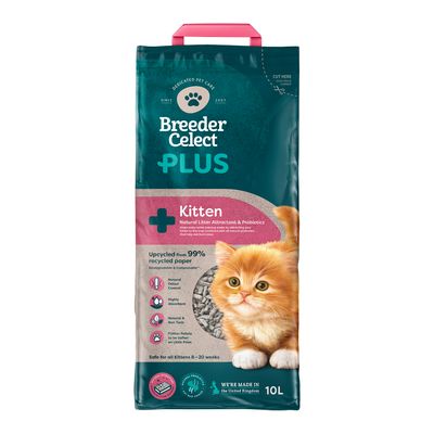 Breeder Celect Plus probiotisk kattungesand