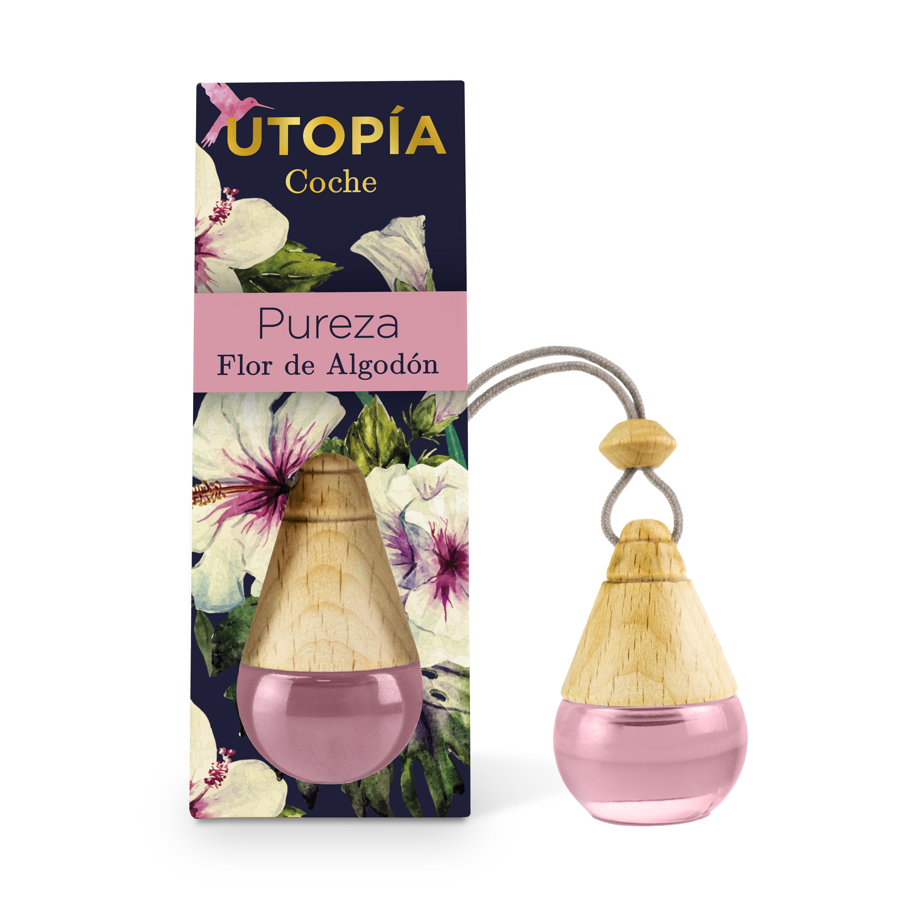 Automobilio oro gaiviklis „Cotton Flower“ Oro gaivikliai ir žvakės