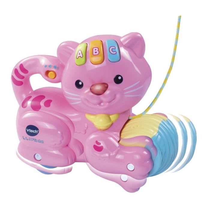 VTECH BABY - 1,2,3 Pieni vaaleanpunainen kissa