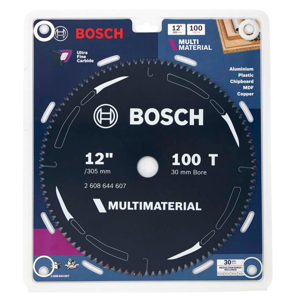 BOSCH 305 mm 100T TCT universalkappeskive – MULTIMATERIALER