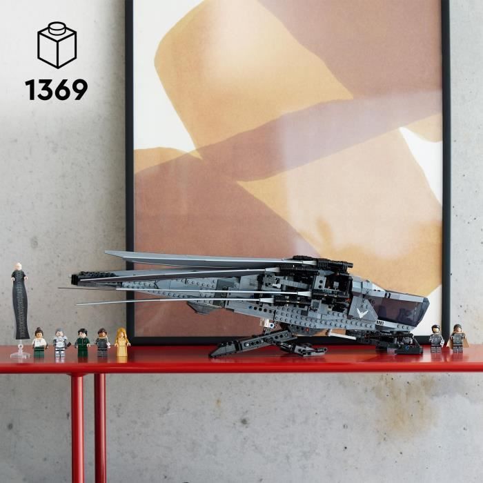 LEGO Icons Dune Atreides Royal Ornithopter, Sammlerset für Erwachsene, Geschenkidee für Frauen, Männer und Filmfans