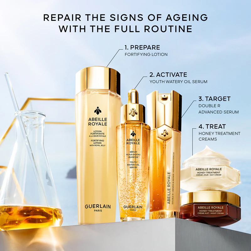 GUERLAIN Abeille Royale Creme Noturno de Tratamento com Mel - Creme noturno firmador e antirrugas