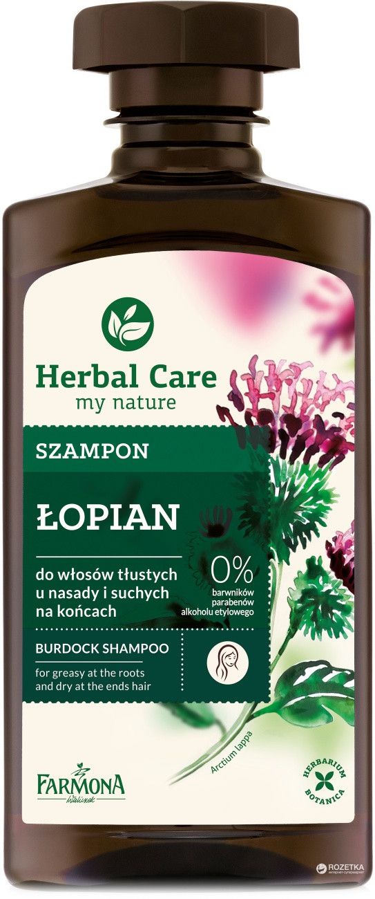 Herbal Care šampūns ar diždadžiem Šampūni taukainiem matiem