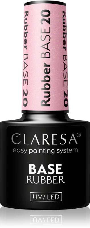 Claresa UV/LED Base Rubberen basis voor hybride nagels