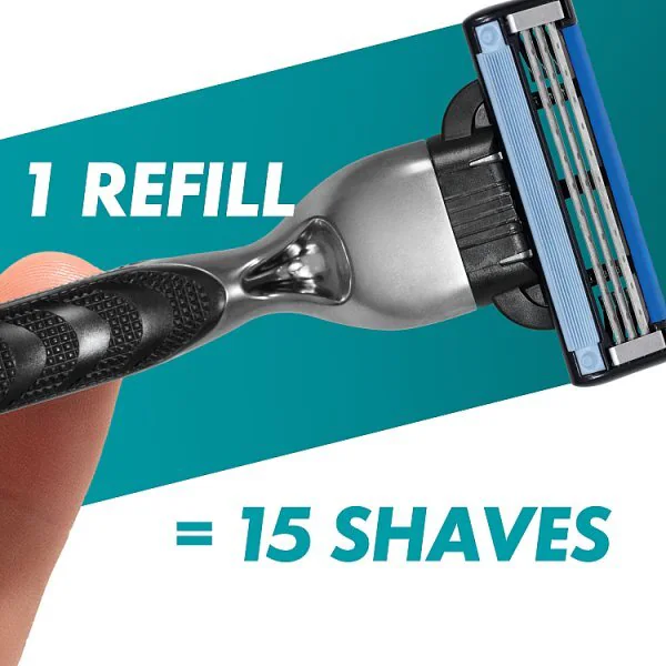 Recambios de cuchillas de afeitar Gillette Mach3 para hombre, paquete de 4 | Para hombre | Superdrug