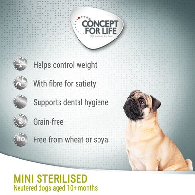 Concept pour la vie Mini stérilisé