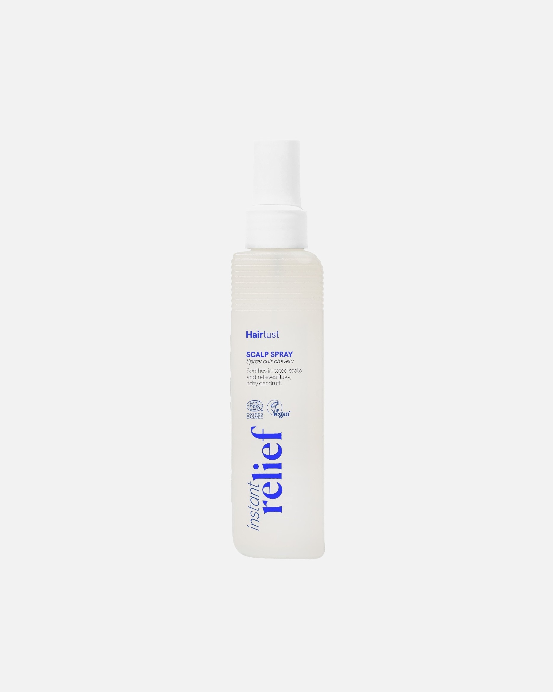 Sprej na starostlivosť o pokožku hlavy Hairlust pre okamžitú úľavu od problémov s pokožkou hlavy – 150 ml