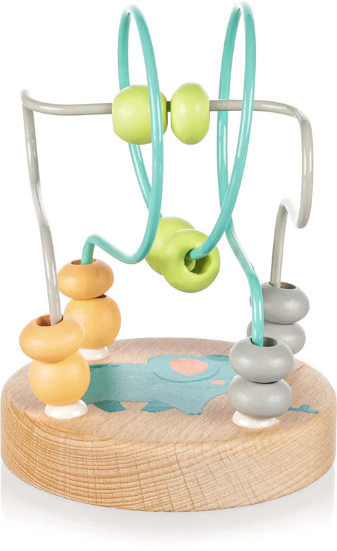 Brinquedo educativo de madeira Zopa para atividades.