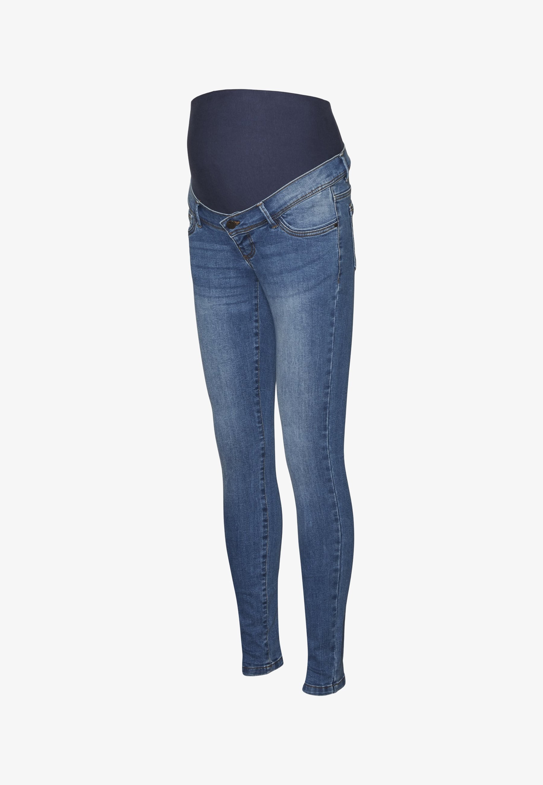 MAMALICIOUS MLMILA - Jeans slim fit - denim blu medio