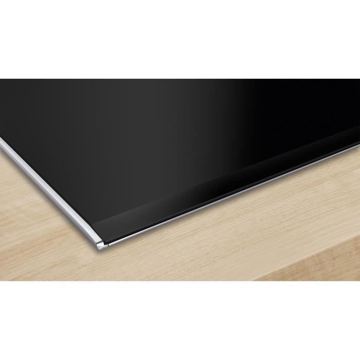 Placa vitrocerámica BOSCH PIB375FB1E - 2 zonas de inducción - Inicio rápido - Bloqueo de seguridad para niños