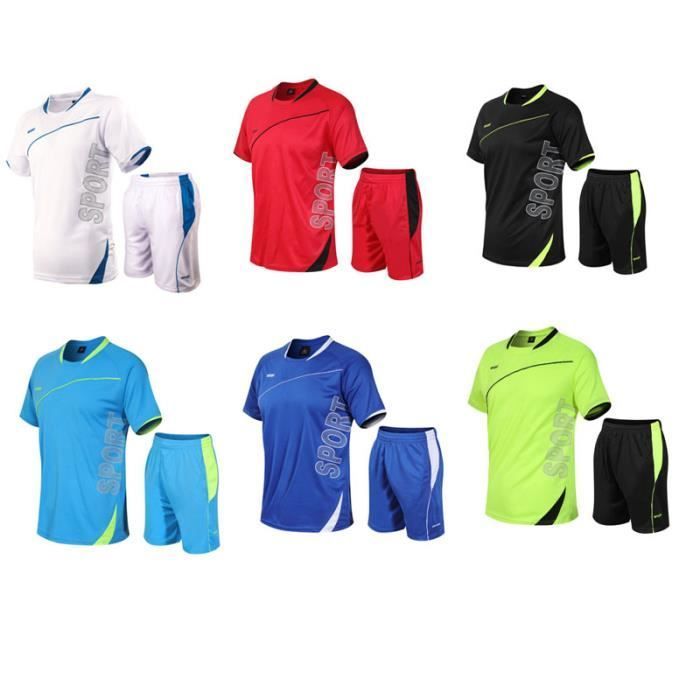 Tweedelig sportpak voor heren, bedrukt, sneldrogend, ademend, losse pasvorm, ideaal voor fitness, de sportschool en de zomer.