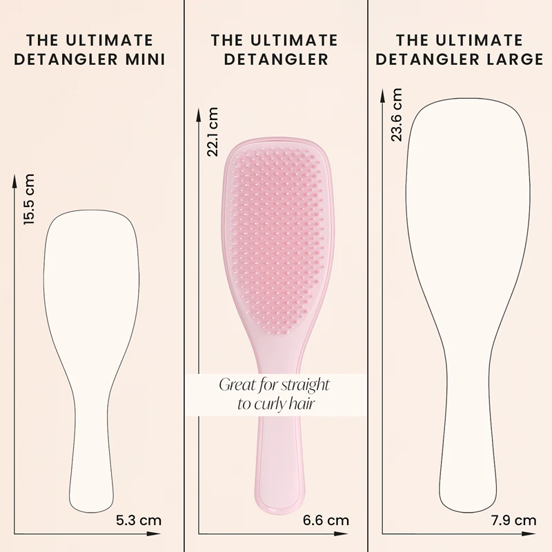 Tangle Teezer, a escova plana desembaraçadora definitiva para todos os tipos de cabelo.