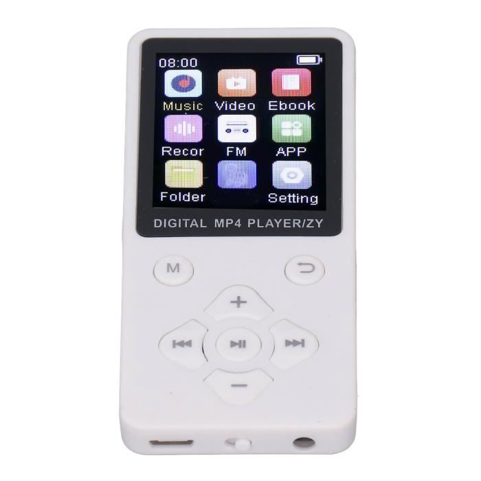 Lettore MP3/MP4 - SALUTUYA - Slim - Bluetooth 5.0 - 64GB - HiFi con schermo a colori da 1,8 pollici