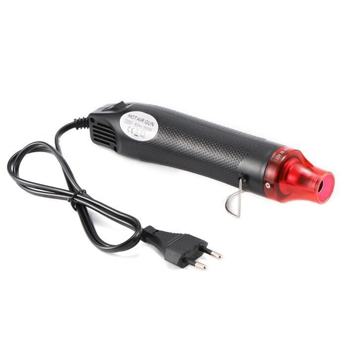 Décapeur Thermique,300W Pistolet à Air Chaud Electrique Température Shrink FIMO Timbre Sceau