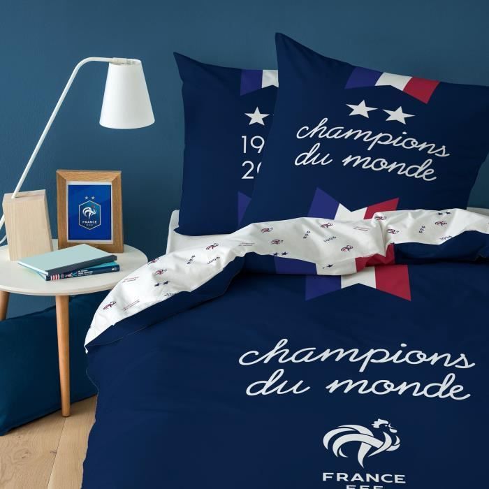 Capa de edredom FFF + fronha - 140 x 200 cm - 2 estrelas