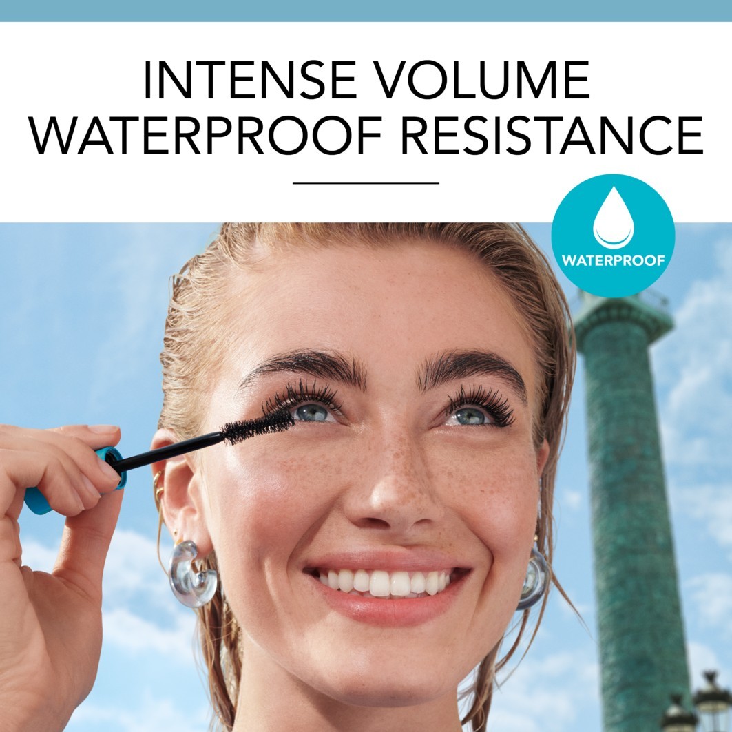 Bourjois maskara za volumen in glamur - 4 črna, vodoodporna - 8 ml