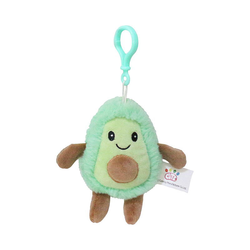 FunToys Avokado mini med klämma rosa