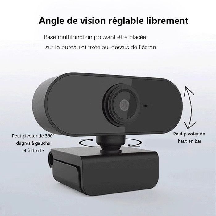 Webcam - KZQ - 1080P - Sans Fil - Micro Intégré - Autofocus Anti-Tremblement