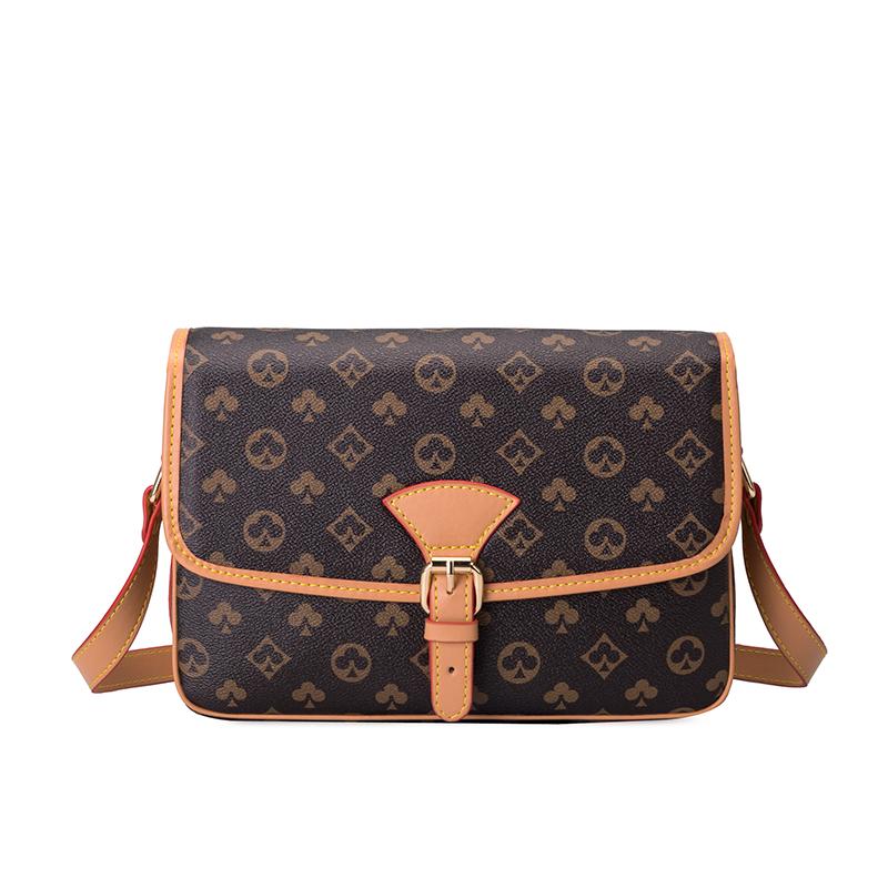 Borsa da donna di lusso con stampa alla moda, borsa a tracolla da donna per il tempo libero in stile coreano, borsa a tracolla in PU di alta qualità.
