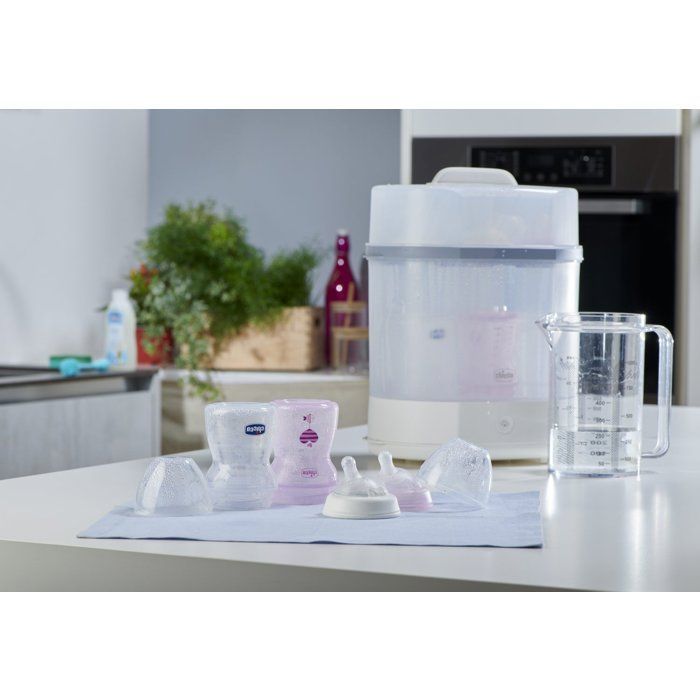 Esterilizador de biberones - CHICCO - Sterilnatural - Vapor - Rápido