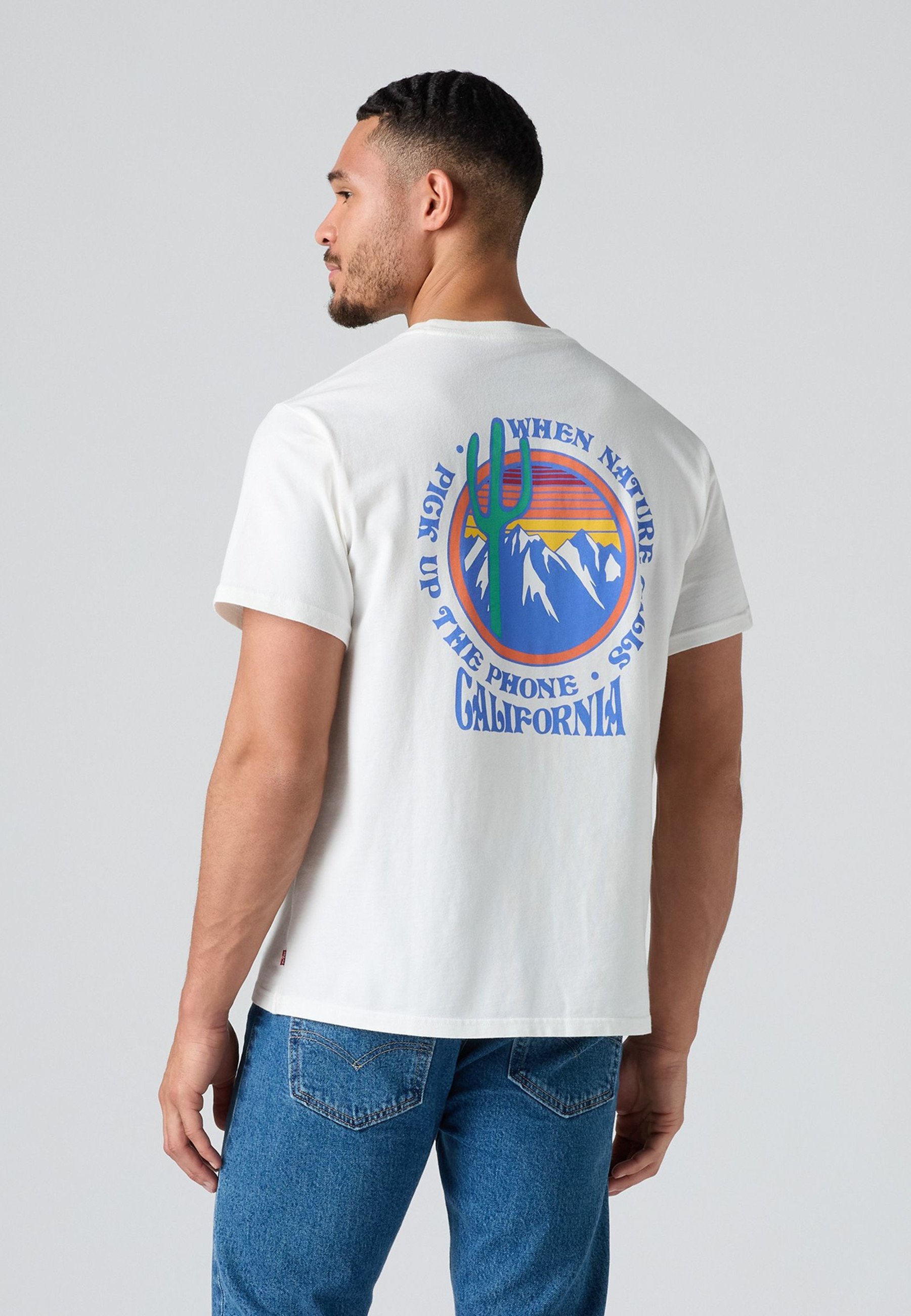 T-shirt Levi's® RELAXED FIT - T-shirt stampata - tendenza cactus quando la natura chiama ballerino delle nuvole