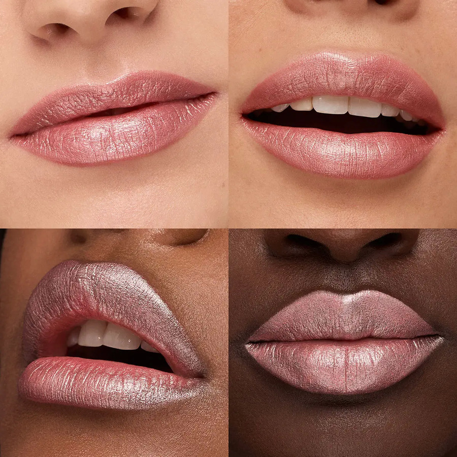 Metalni tekući ruž za usne 01 Rosy Nude
