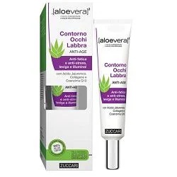 ZUCCARI Zuccari AloeVera 2 anti-rimpel oog- en lipcontourcrème 18 ml glutenvrij