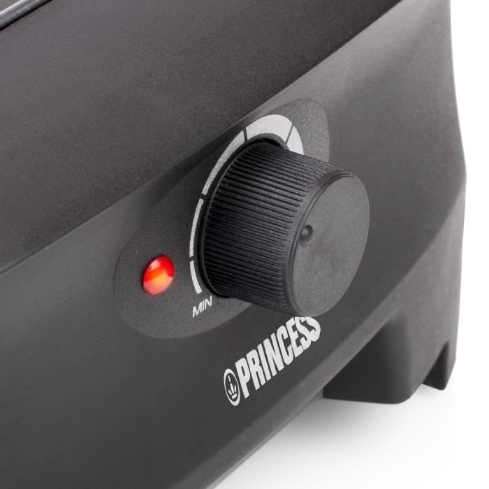 Parrilla raclette Princess Stone con 8 sartenes, 1300 W, 162820