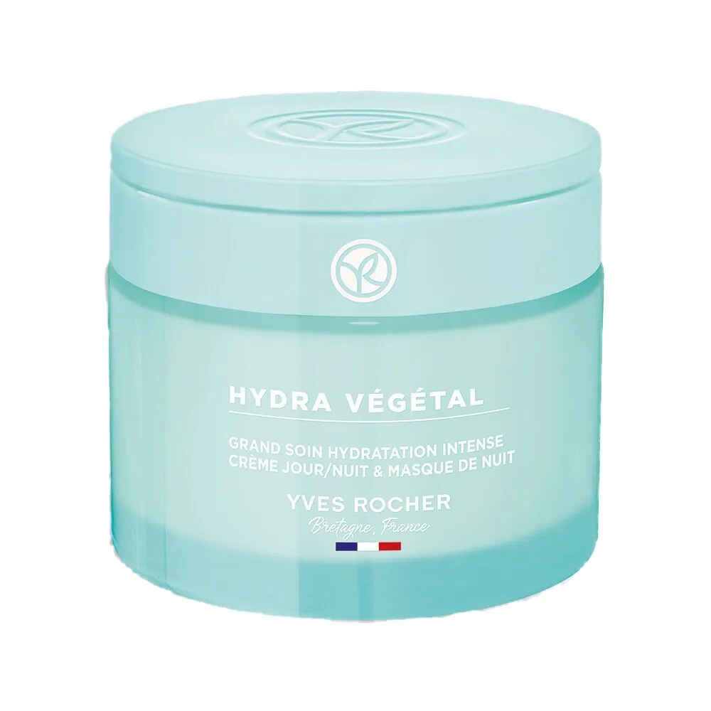 Yves Rocher Hydra Vegetal Intensywnie nawilżający krem-maska na dzień i na noc