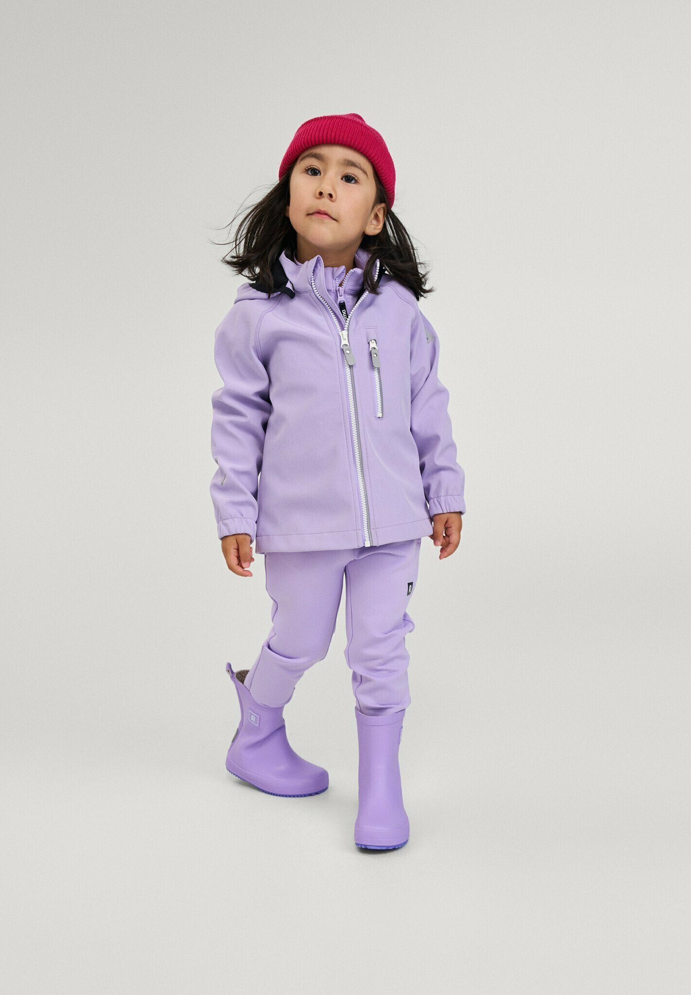 Reima JACKET VANTTI - Softshell jas - lila
